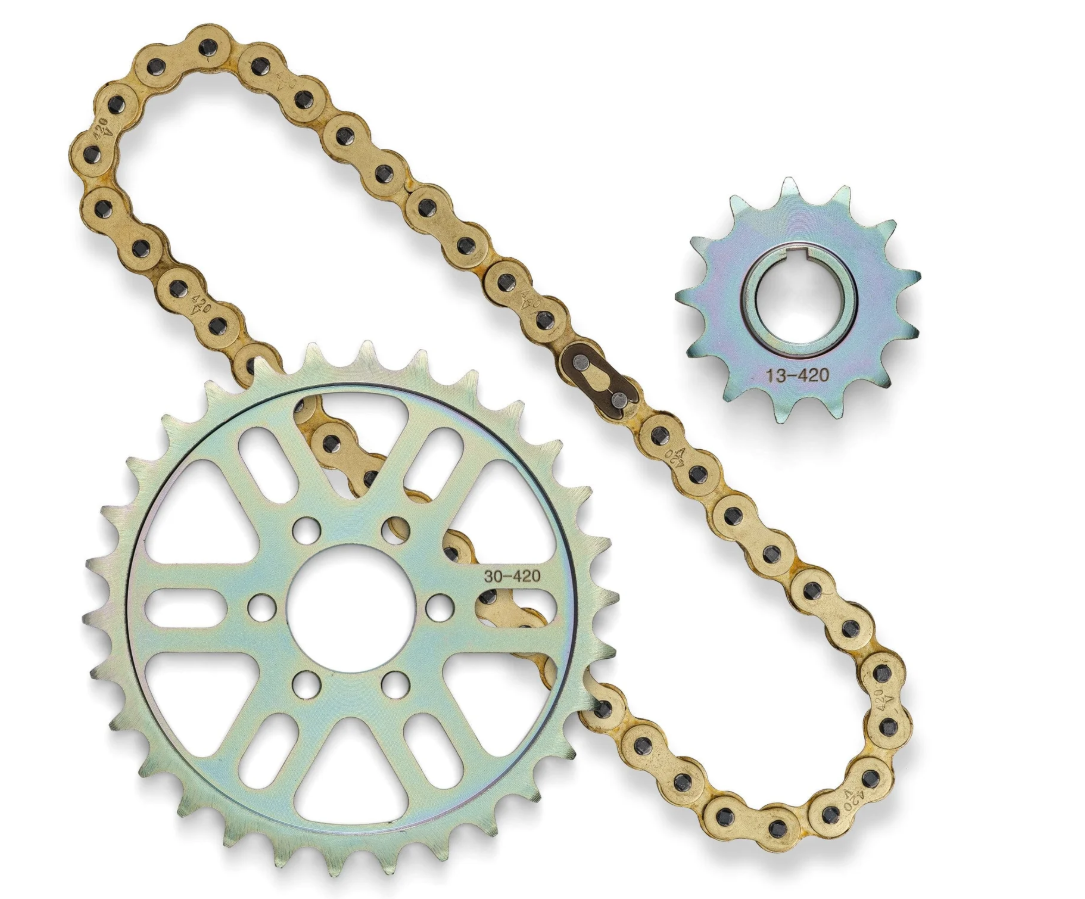 Primary Belt To Chain Conversion Kit for SurRon, E-Ride, Talaria