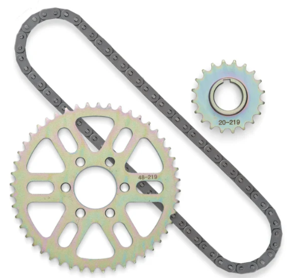 Primary Belt To Chain Conversion Kit for SurRon, E-Ride, Talaria